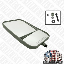 AM General OEM Mirror Green Left Driver Side fits HUMVEE Hummer M-998 2540-01-487-36