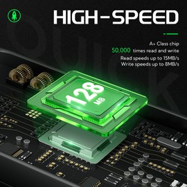 USB 2.0 128MB USB Flash Memory Low Capacity USB Memory Set Rotating Memory Stick (Not 128GB, 10 Pieces, Black)