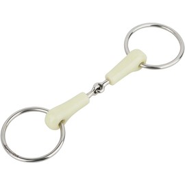 Equinate Water Snaffle with Apple Flavour 18 mm Simply Broken 12.5 cm Anatomically Shaped Mouth-friendly Bit Promotes Saliva Formation and Stimulates Chewing Activity