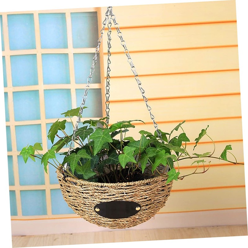 Abaodam 2pcs Galvanized Iron Hanging Chains for Bird Feeders Planters