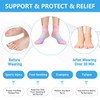 IRAMY Compression Ankle Support Socks Women Coolmax Wicking Cushioned Athletic