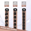 WORKPRO Magnetic Socket Organizer, Heavy Duty 1/4-Inch Drive Socket Rail