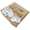 M6 Nuts & Repair Washers Set. 10 – M6 Steel