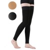TOFLY Thigh High Compression Stocking Footless for Women & Men,
