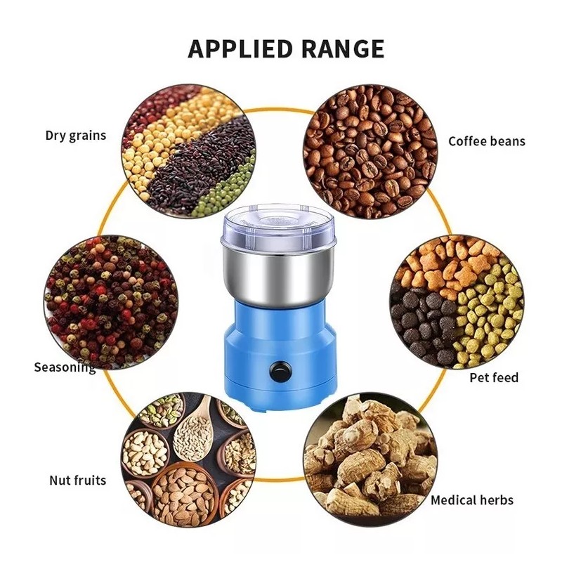 Extreme Molino De Especies Cafe Almendras Granos Chile Doblecuchilla