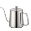 SOVIFKI Coffee Drip Pot, Graduated Coffee Kettle, 0.6L Stainless Steel,