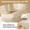 FIVAVA Space-saving compressing organiser, storage for duvets, clothes storage, storage