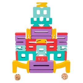 Dr. MUYA Zahlenbausteine, Spielzeug ab 2 3 4 5 Jahren, Montessori Spielzeug 2 Jahre, Geschenk für Kinder