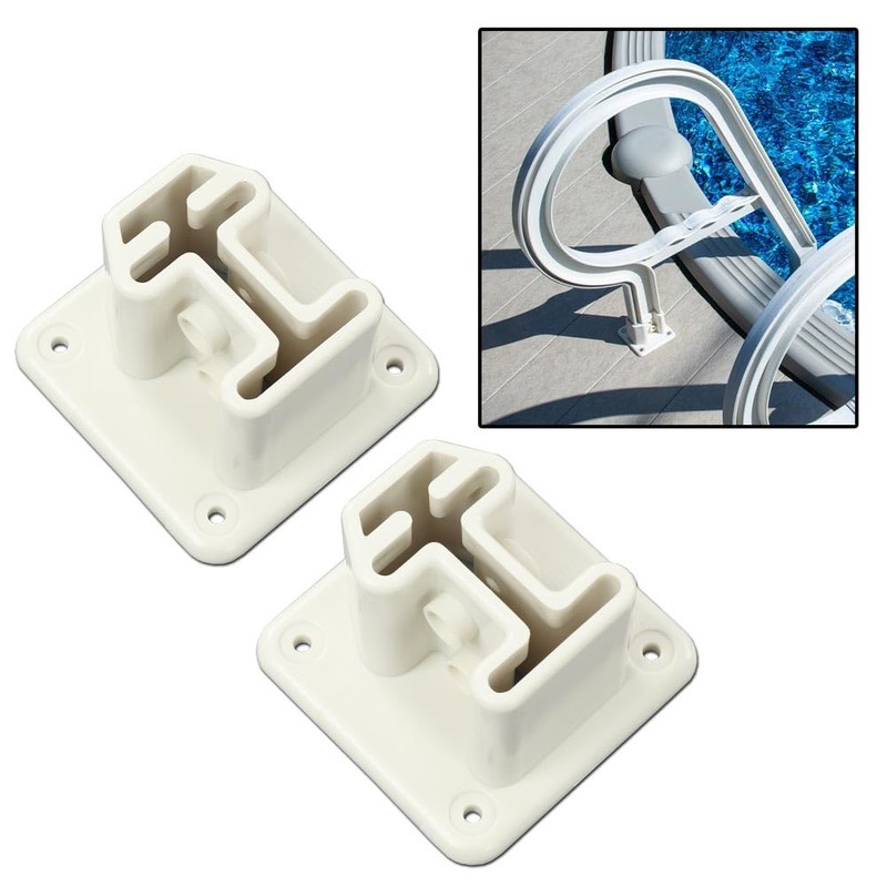 G-PLUS Heavy Duty Resin in-Pool Above Ground Swimming Pool Ladder