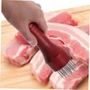Zerodeko Stainless Steel Meat Tenderizer Tool with Handle Efficiently Tenderizes