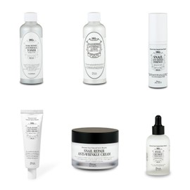 Chamos Snail cosmetics basic skin care 6 types of snail toner lotion essence eye cream moisturizing elasticity nutrition cream / 달팽이 화장품 기초 스킨 케어 스네일 6종 토너 로션 에센스 아이크림 보습 탄력 영양 크림