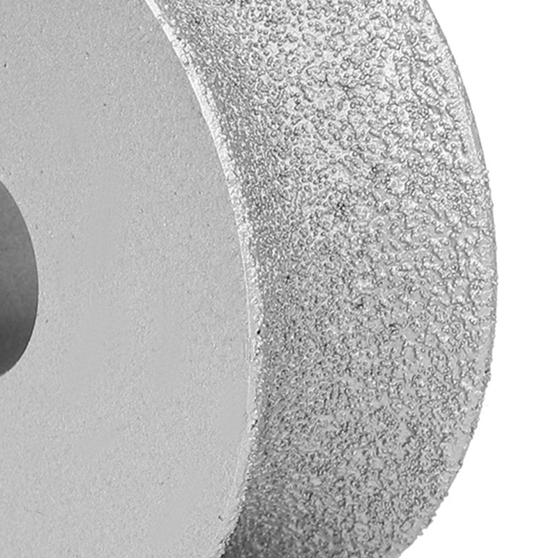 7.3cm Brazed Diamond Grinding Wheel Concave Abrasive Wheel for Stone