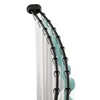 Zenna Home Rustproof Double Curved Shower Curtain Rod, No Drill