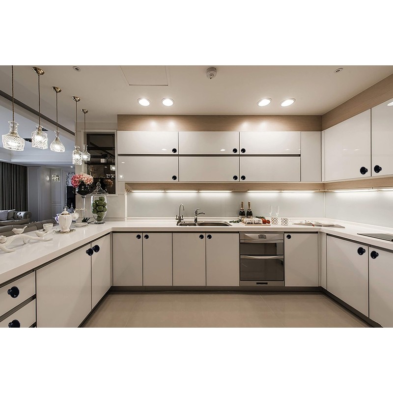 STMK 10 Pack Drawer Knobs, Drawer Pulls Black Diamond Shaped