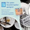 Dishwasher pods without plastic, colours and fragrances, biodegradable dish washing