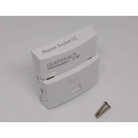 NTE5C OpenReach Telephone Master Socket + M3.5 Machine screws included.