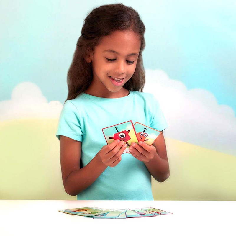 Learning Resources LSP0949-UK MathLink Cubes Numberblocks 1-10 Activity Set, Early