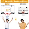 Upgrade Basketball Hoop Set - Extra Large 26" x 17"