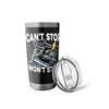 Funny Treadmill Workout Gym Stainless Steel Insulated Tumbler