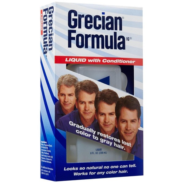GRECIAN Formula 16 Liquid With Conditioner 8 oz
