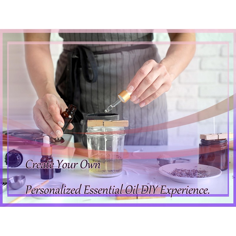 Natural Ylang-Ylang Essential Oil with Dropper - Skin Aroma Diffuser