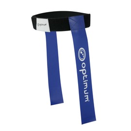 Optimum Unisex-Adult Touch Rugby Tackle Tag Gürtel und 2 Flaggen (7er Pack) -Blau, Pack of 7