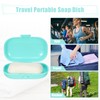 VOCOSTE Soap Dish, Soap Case, Soap Holder, For Travel, Camping,
