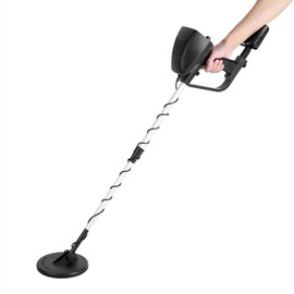 Metal Detector, High Accuracy Adjustable Waterproof Metal Detector, Metal Gold Deep Searching Device, for Finding Gold, Silver Jewelry,