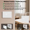 KETOTEK Smart Wireless Thermostat with RF Receiver for Boiler, Compatible