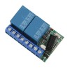 2 Channel Antitheft Alarm Wireless Relay Switch with Remote Control