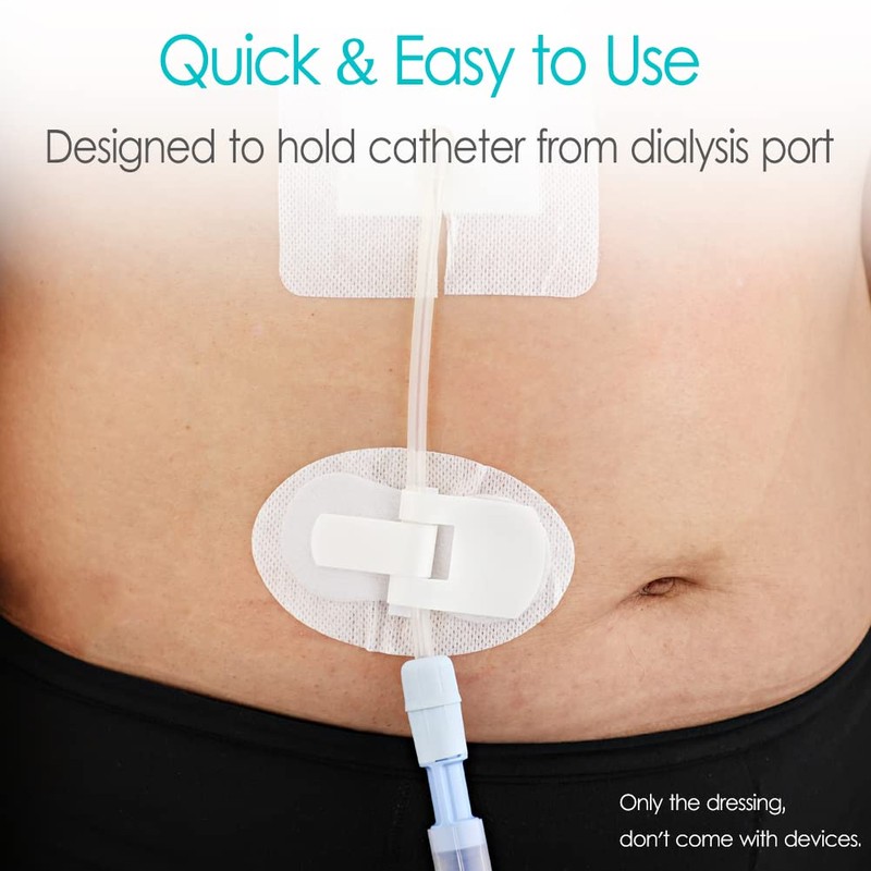 Catheter Stabilization Device Feeding Tube Holders PD Dialysis Patch for
