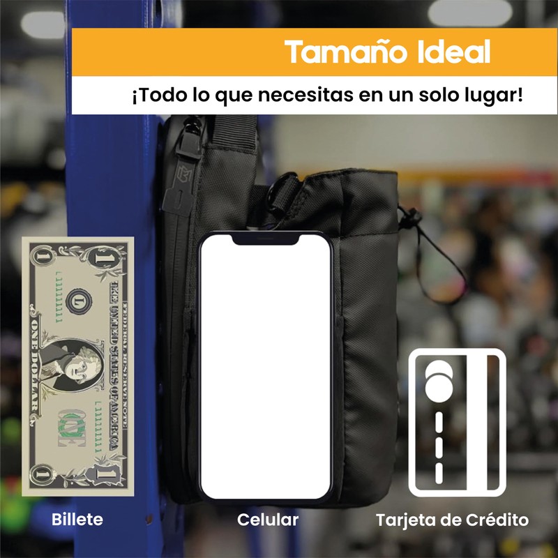 Bolsa Magnética Gym Hombre Mujer – Mochila Deportiva para termo