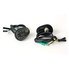 Motodynamic Flat Mount LED Front Turn Signal Lights for 2013-2017 Triumph Daytona 675 675R 2020+ Moto2 765