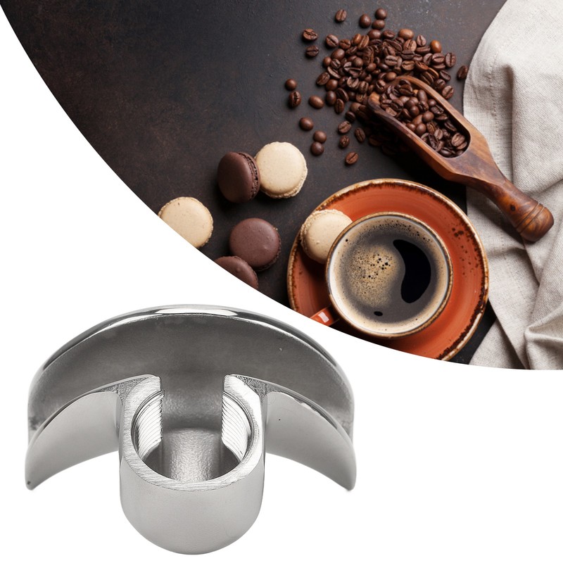 Coffee Portafilter Diverter Nozzle Stainless Steel Double Guide Diversion Nozzle
