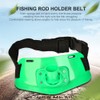 Boat Rock Fishing Rod Pole Holder Adjustable Waist Fighting Belt