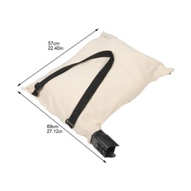 Baluue Leaf Blower Bag for Outdoor Use Wear-resistant Leaf Collection Pouch Compatible Easy to Attach