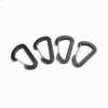 Hawk Zing Aluminum Alloy Carabiner Set of 4 Locking Hooks