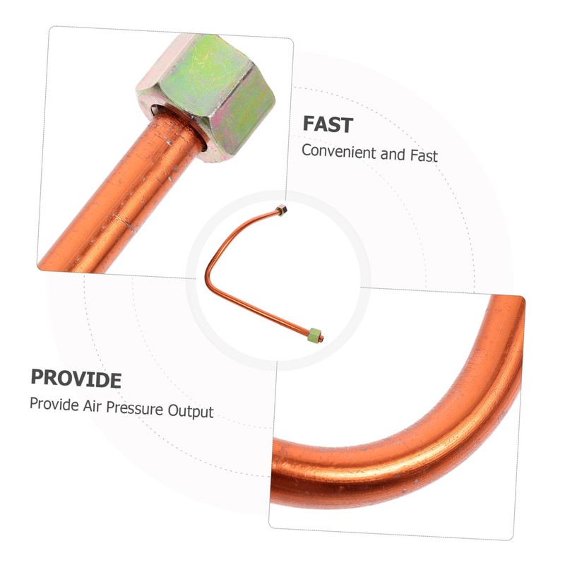 SOLUSTRE Air Compressor Replacement Exhaust Tube Hose Line Designed For