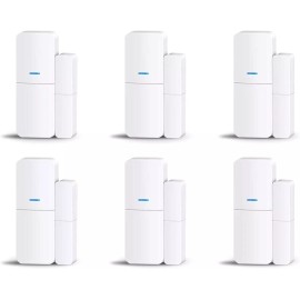 Tolviviov 12 PCS Smart Home Alarm Security System DIY Window Door Sensors - 6 Pack Door Sensors