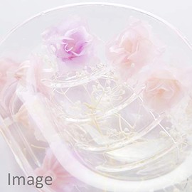 Royal Arden 58784 Acrylic Underwater Flower Soap Dish, Sweet Rose
