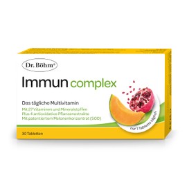 Dr. Böhm Immune Complex: For a Healthy Immune System, with 27 Vitamins, Minerals such as Zinc and Vegetable Antioxidants, 30 Tablets