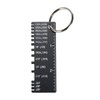 Risbay Wire/Metal Sheet Thickness Gauge,Stainless Steel Welding Gage Plated Size
