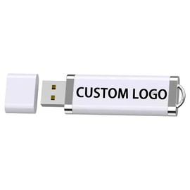 Unidad flash USB con logotipo personalizado a granel con llavero y adaptador USB C de doble cara, impreso, indicador LED USB 2.0, memoria USB, unidad de pulgar para regalo al (512 MB, paquete