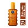 Aceite bronceador corporal NIVEA SUN Golden Bronze resistente al agua