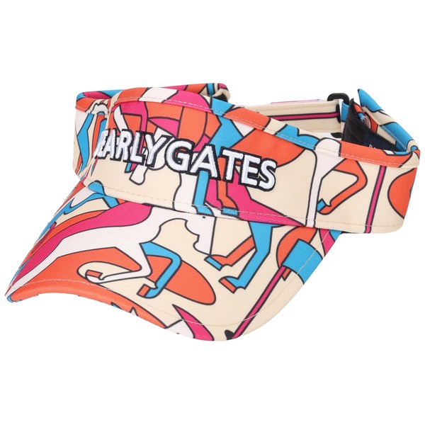 Parly Gates 053-4287904 Unisex Sun Visor (POP Horse Pattern, Adjustable