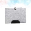 Gatuida Felt File Folder Portable Document Carrier Bag with Button