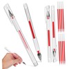 Healvian 4pcs Brow Mapping Pens Position Markers for Eyebrow Tattooing