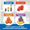 Learning Resources MathLink Cubes - Set of 100 Cubes, Ages