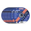 Faithfull FAI11510MUL Extra Thin (1 mm) Fast Cut Cutting Discs