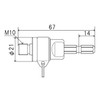 TOP Industries TNC-RS Drop Prevention Adapter for PVC Inner Diameter